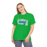 Paramedic Shirt Words - EMT EMS Medic Firefighter Ambulance Doctor Nurse RN Emergency First Responder Shirt - Heavy Cotton Unisex