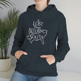Lost Return to the South Hoodie - Texas Alabama Georgia North South Carolina Florida Louisiana Mississippi Tennessee Kentucky Virginia