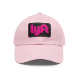 Lyft Twill Hat with Faux Leather Patch