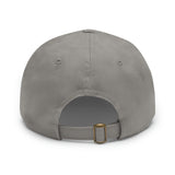 Nope Not Today Twill Hat with Faux Leather Patch
