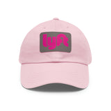 Lyft Twill Hat with Faux Leather Patch