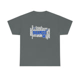 Paramedic Shirt Words - EMT EMS Medic Firefighter Ambulance Doctor Nurse RN Emergency First Responder Shirt - Heavy Cotton Unisex
