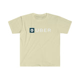 Driver Delivery Softstyle T Shirt - New Logo Uber, Ride Share Shirt - Unisex Softstyle T-Shirt