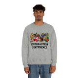 SEC Unisex Heavy Blend Sweatshirt - College Football Shirt, Southeastern Conference Shirt Football Team, Gift for Him Her Dad Mom