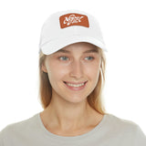 Nope Not Today Twill Hat with Faux Leather Patch