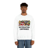 SEC Unisex Heavy Blend Sweatshirt - College Football Shirt, Southeastern Conference Shirt Football Team, Gift for Him Her Dad Mom