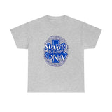 Saving Is In My DNA T Shirt - Paramedic Emt Ems Medic Firefighter Ambulance Doctor Nurse RN Emergency First Responder- Heavy Cotton
