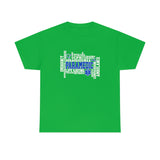 Paramedic Shirt Words - EMT EMS Medic Firefighter Ambulance Doctor Nurse RN Emergency First Responder Shirt - Heavy Cotton Unisex