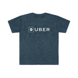 Driver Delivery Softstyle T Shirt - New Logo Uber, Ride Share Shirt - Unisex Softstyle T-Shirt