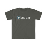 Driver Delivery Softstyle T Shirt - New Logo Uber, Ride Share Shirt - Unisex Softstyle T-Shirt