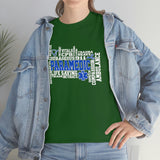 Paramedic Shirt Words - EMT EMS Medic Firefighter Ambulance Doctor Nurse RN Emergency First Responder Shirt - Heavy Cotton Unisex