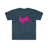 Driver Delivery Softstyle T Shirt - New Lyft Logo, Lyft, Ride Share Shirt - Unisex Softstyle T-Shirt
