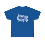 EMT Words Shirt - Paramedic EMS Medic Firefighter Ambulance Doctor Nurse RN Emergency First Responder - Heavy Cotton Unisex