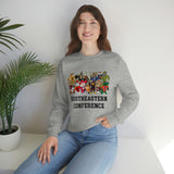 SEC Unisex Heavy Blend Sweatshirt - College Football Shirt, Southeastern Conference Shirt Football Team, Gift for Him Her Dad Mom