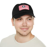 Uber Driver Twill Hat with Faux Leather Patch