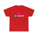 Driver Delivery T Shirt - New Logo Uber, Lyft, Both Logo - Ride Share Shirt - Short Sleeve Unisex Tees - Heavy Cotton