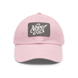 Nope Not Today Twill Hat with Faux Leather Patch