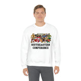 SEC Unisex Heavy Blend Sweatshirt - College Football Shirt, Southeastern Conference Shirt Football Team, Gift for Him Her Dad Mom