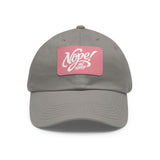 Nope Not Today Twill Hat with Faux Leather Patch