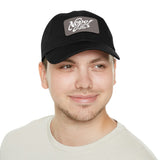 Nope Not Today Twill Hat with Faux Leather Patch