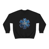 Star Of Life EMT Sweatshirt - Gift EMS Medic Firefighter Ambulance Emergency First Responder Shirt - Unisex Heavy Blend Sweatshirt