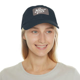 Nope Not Today Twill Hat with Faux Leather Patch
