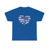 Paramedic Heart Shirt - EMT EMS Medic Firefighter Ambulance Doctor Nurse RN Emergency First Responder Shirt - Heavy Cotton Unisex