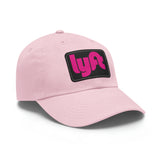 Lyft Twill Hat with Faux Leather Patch