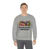 SEC Unisex Heavy Blend Sweatshirt - College Football Shirt, Southeastern Conference Shirt Football Team, Gift for Him Her Dad Mom