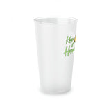 Keep It Hoppin' Pint - Frosted Pint Glass 16oz