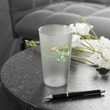 Keep It Hoppin' Pint - Frosted Pint Glass 16oz