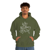 Lost Return to the South Hoodie - Texas Alabama Georgia North South Carolina Florida Louisiana Mississippi Tennessee Kentucky Virginia
