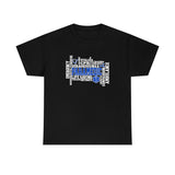 Paramedic Shirt Words - EMT EMS Medic Firefighter Ambulance Doctor Nurse RN Emergency First Responder Shirt - Heavy Cotton Unisex