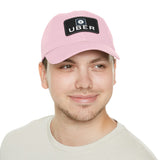 Uber Driver Twill Hat with Faux Leather Patch