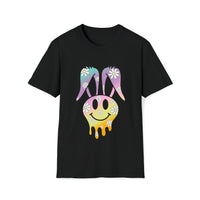 Retro Bunny - Softstyle T Shirt - Gift for Her Birthday Mom Mother Grandmother Nana Sister Aunt T Shirt - Unisex