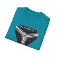 Slingshot Shirt Front/Back - Unisex Softstyle T-Shirt