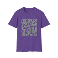 Jesus Loves You - Unisex Softstyle T-Shirt