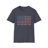 States Flag - Unisex Softstyle T-Shirt