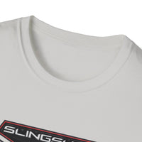 Slingshot Shirt Front/Back - Unisex Softstyle T-Shirt