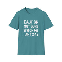 Caution Not Sure - Unisex Softstyle T-Shirt