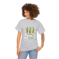 Merry GrinchMas Funny Shirt - Christmas Funny Holiday Graphic T Shirt, Christmas Shirt, Holiday Shirt - Short Sleeve Unisex