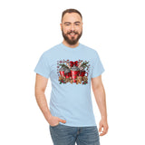 Coffee Holiday Christmas Funny Shirt - Christmas Funny Holiday Graphic T Shirt Short Sleeve Unisex Jersey Tee