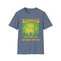Zombies Eat Brains - Unisex Softstyle T-Shirt