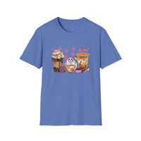 Cat Coffee - Unisex Softstyle T-Shirt