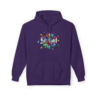 Autism Be Kind - Unisex Midweight Softstyle Fleece Hoodie