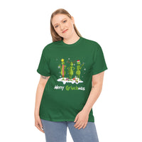 Merry GrinchMas Funny Shirt - Christmas Funny Holiday Graphic T Shirt, Christmas Shirt, Holiday Shirt - Short Sleeve Unisex