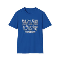 In Your Lane - Unisex Softstyle T-Shirt