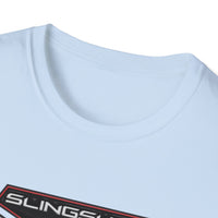 Slingshot Shirt Front/Back - Unisex Softstyle T-Shirt