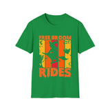 Free Broom Rides Shirt - Funny Shirt Unisex Softstyle T-Shirt