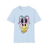Retro Bunny - Softstyle T Shirt - Gift for Her Birthday Mom Mother Grandmother Nana Sister Aunt T Shirt - Unisex